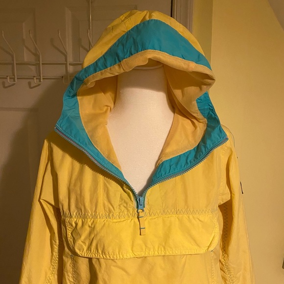 Lands End Pullover Rain Jacket Size Jr large- - Picture 2 of 7